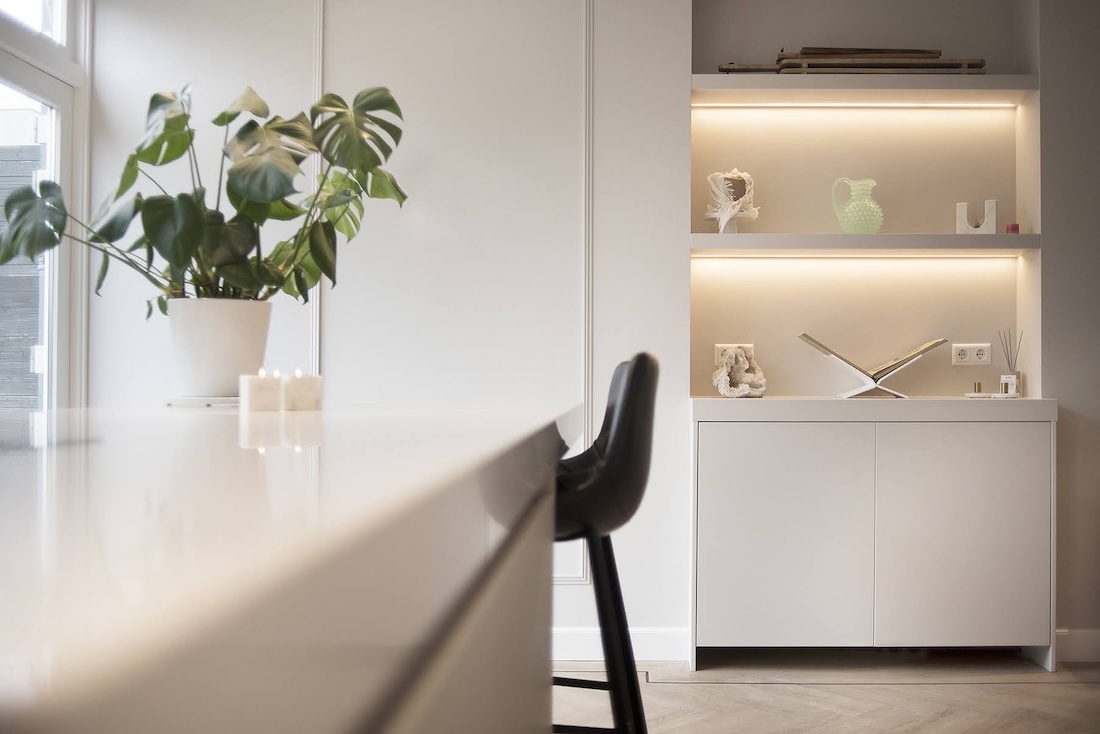 FotoGroots keukendesign op minimale vierkante meters